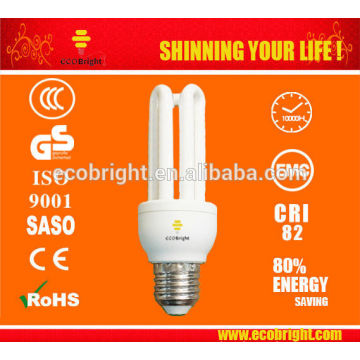 9mm 3U CFL Bulb 15W 10000H CE QUALITY